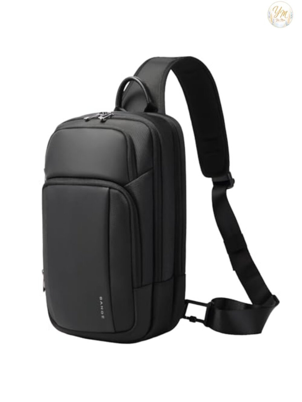 Water Resistant Oxford Sling Bag Crossbody Backpack for Men with Tablet Pocket